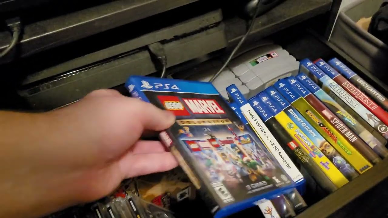 My PlayStation 4 game collection