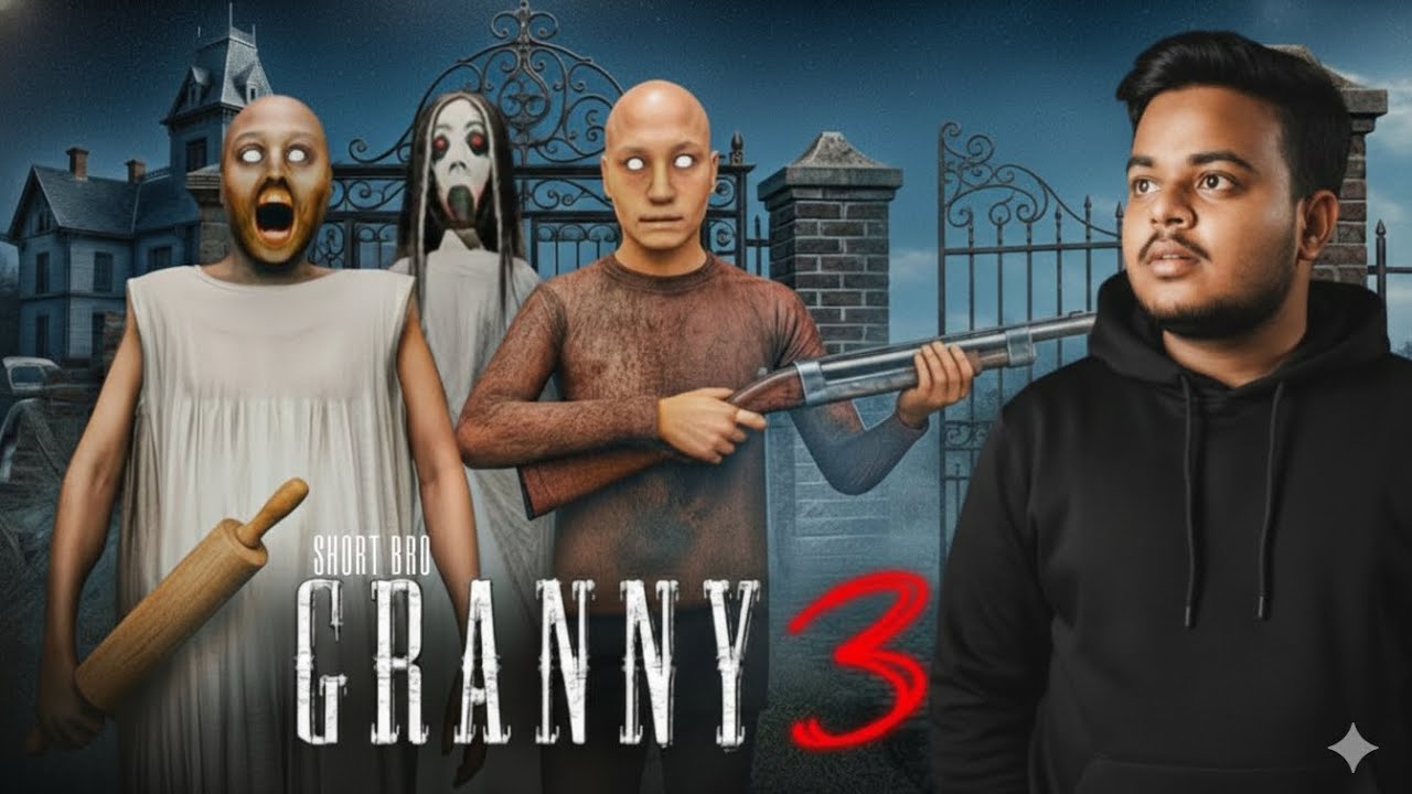 Granny 3 escape gameplay | horror escape gameplay | episode 55 | short bro
