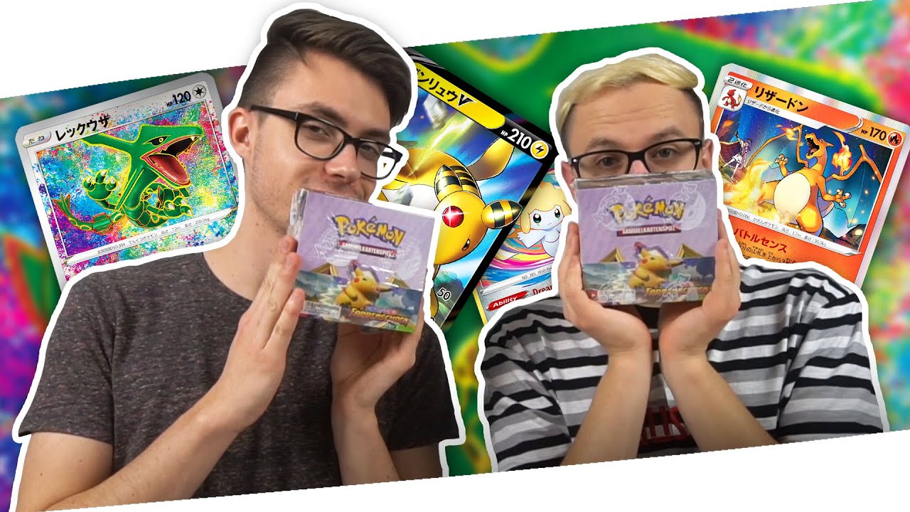 ULTIMATIVES FARBENSCHOCK DISPLAY BATTLE! Pokemon Booster Unboxing Opening