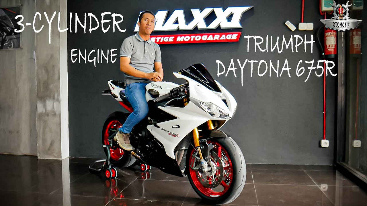 RIVIEW TRIUMPH DAYTONA 675R || MOGE PALING LANGKA DI INDONESIA