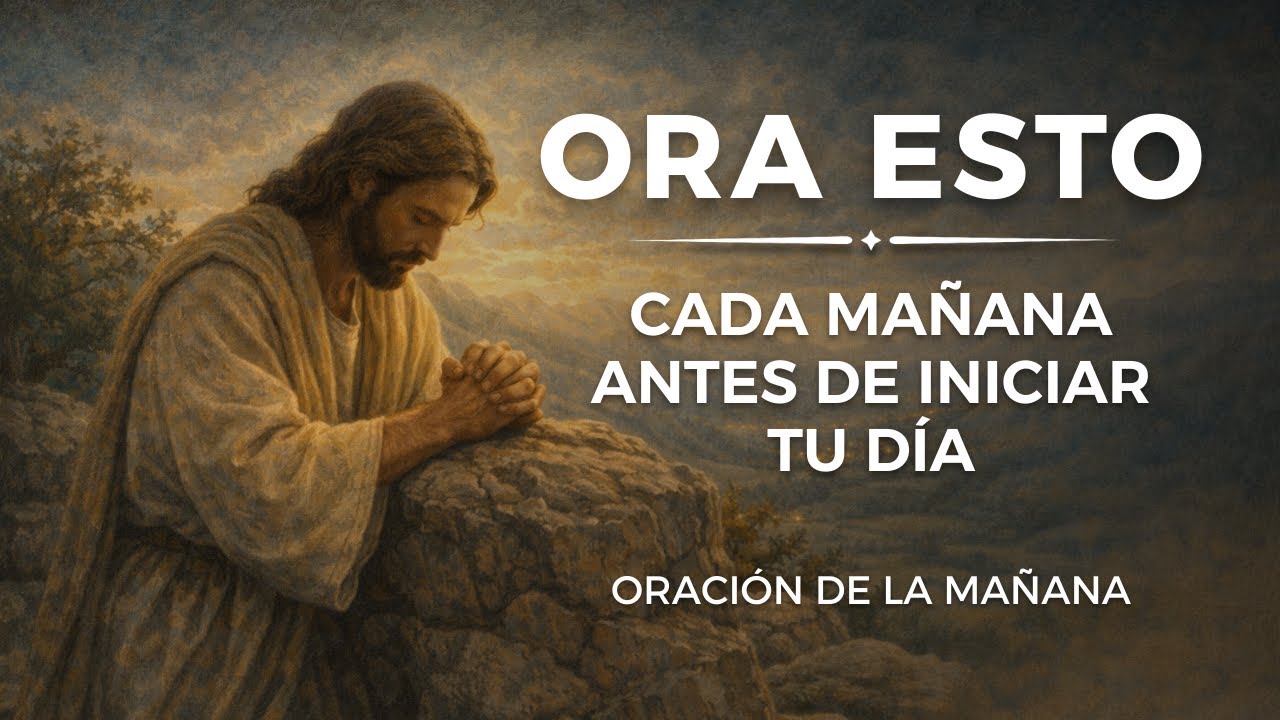 Ora siempre primero antes de empezar el día | Oración de la mañana