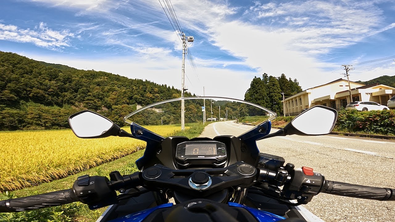 Exploring Gifu, Japan 4K Motorcycle POV tour on 150cc beautiful countryside