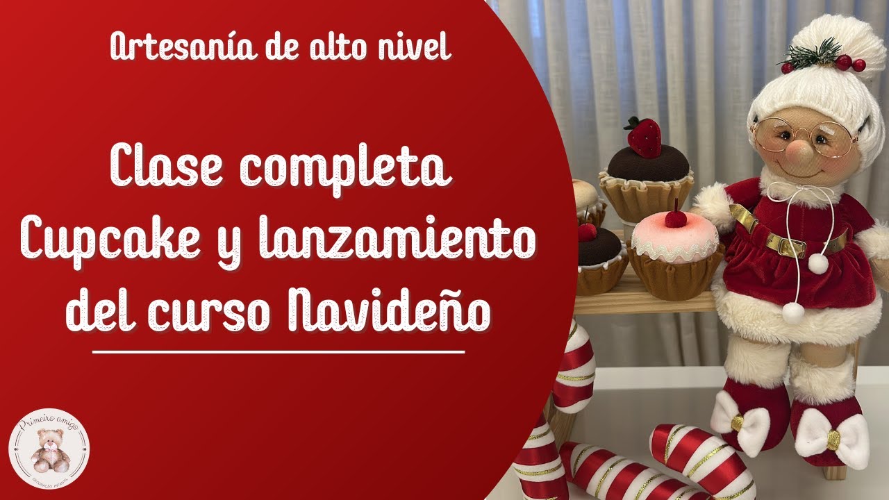 Clase completa Cupcake - Lanzamiento del curso navideño
