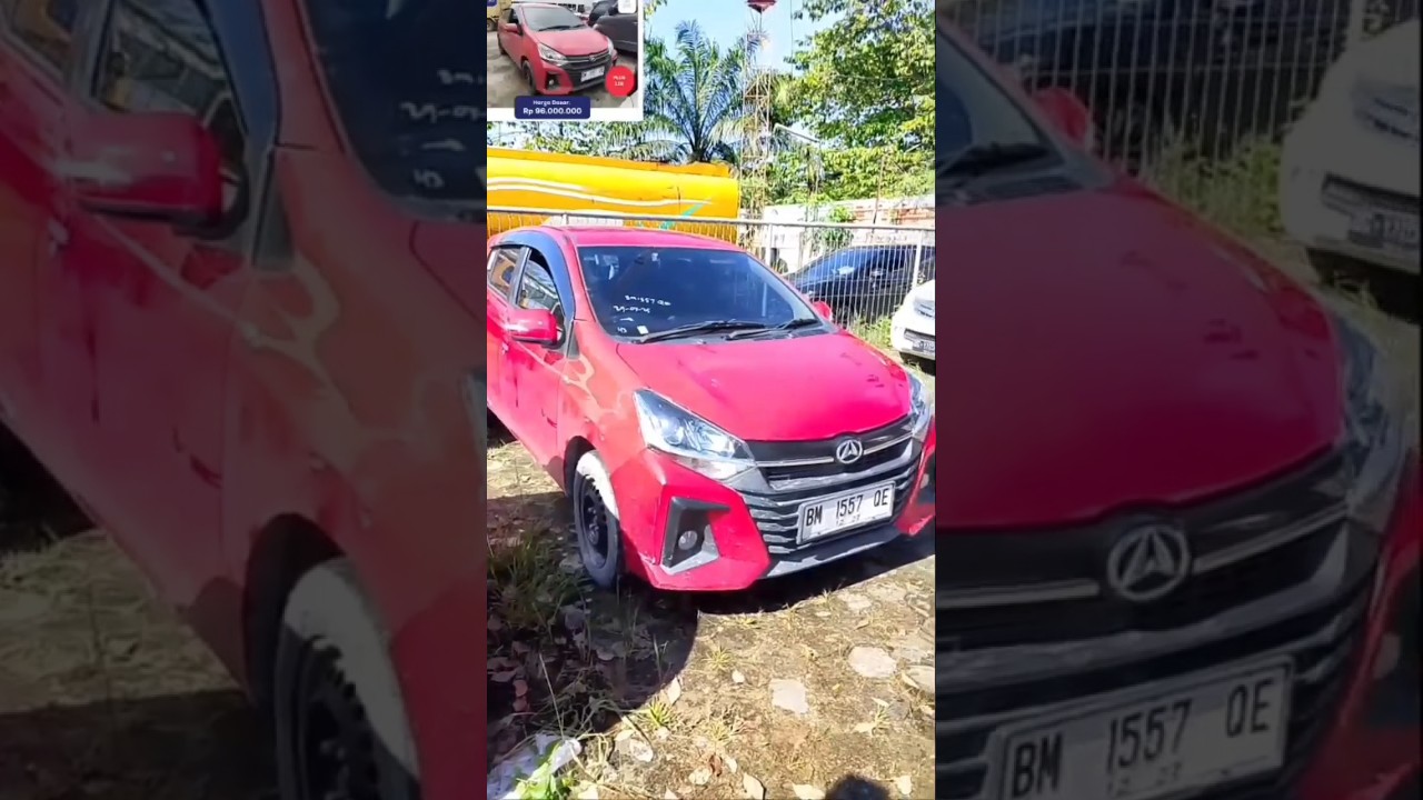 DAIHATSU AYLA X THN 2022 HARGA DASAR 96 JT #lelangmobilmurah #mobilbekas #mobillelang