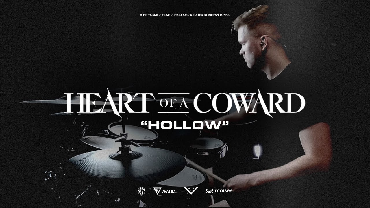 Heart Of A Coward - Hollow - Drum Cover