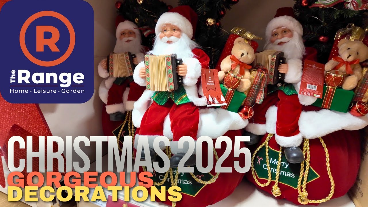 Christmas 2025 at The Range - Gorgeous NEW Decorations & More
