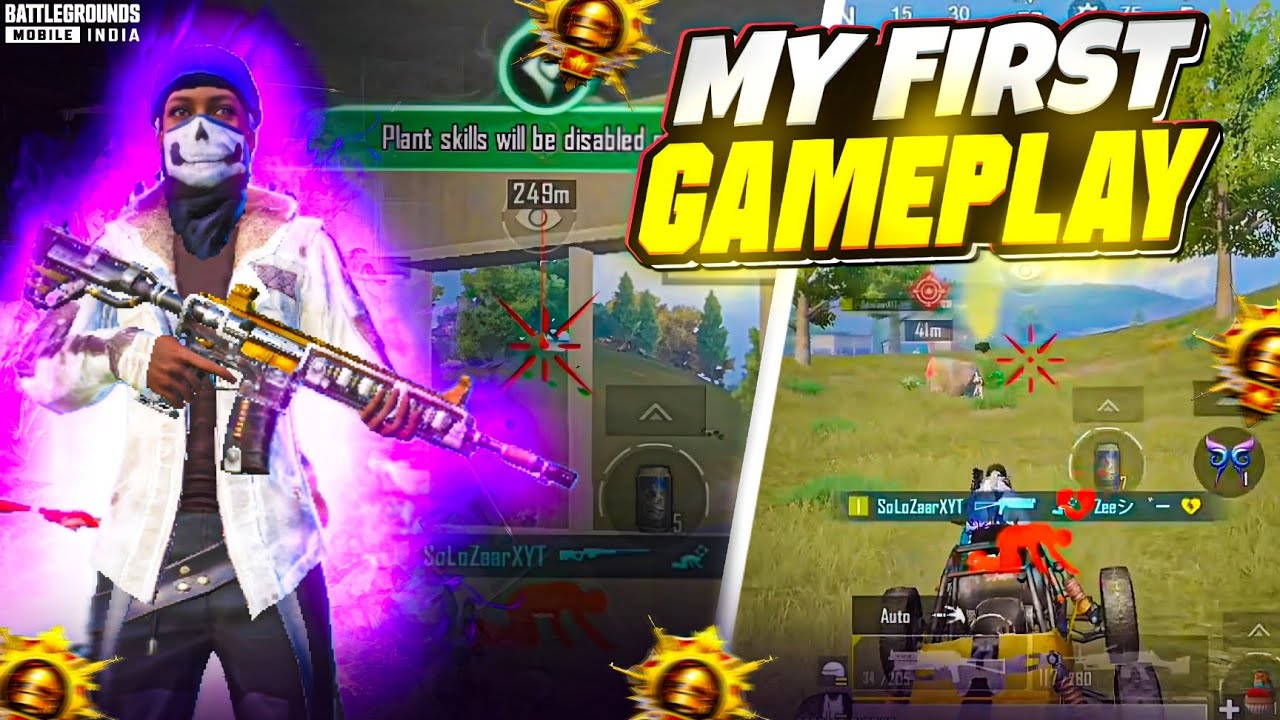🤯My First Gameplay In Bgmi | Bgmi Intence clutches 1v4 #viralvideo #bgmi #battlegraundsmobileindia 