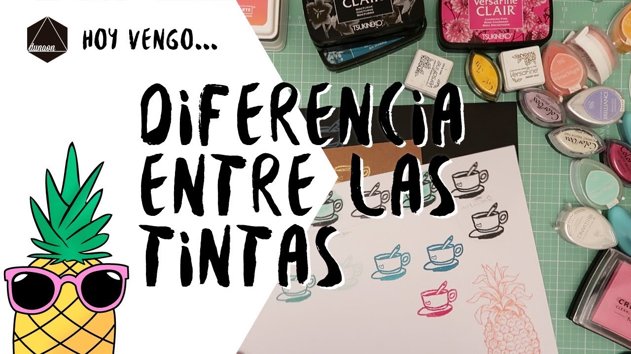 Diferencia entre las tintas