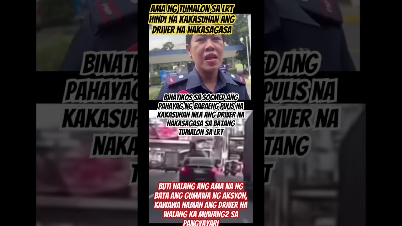 Tumalon sa lrt #pulis #trending