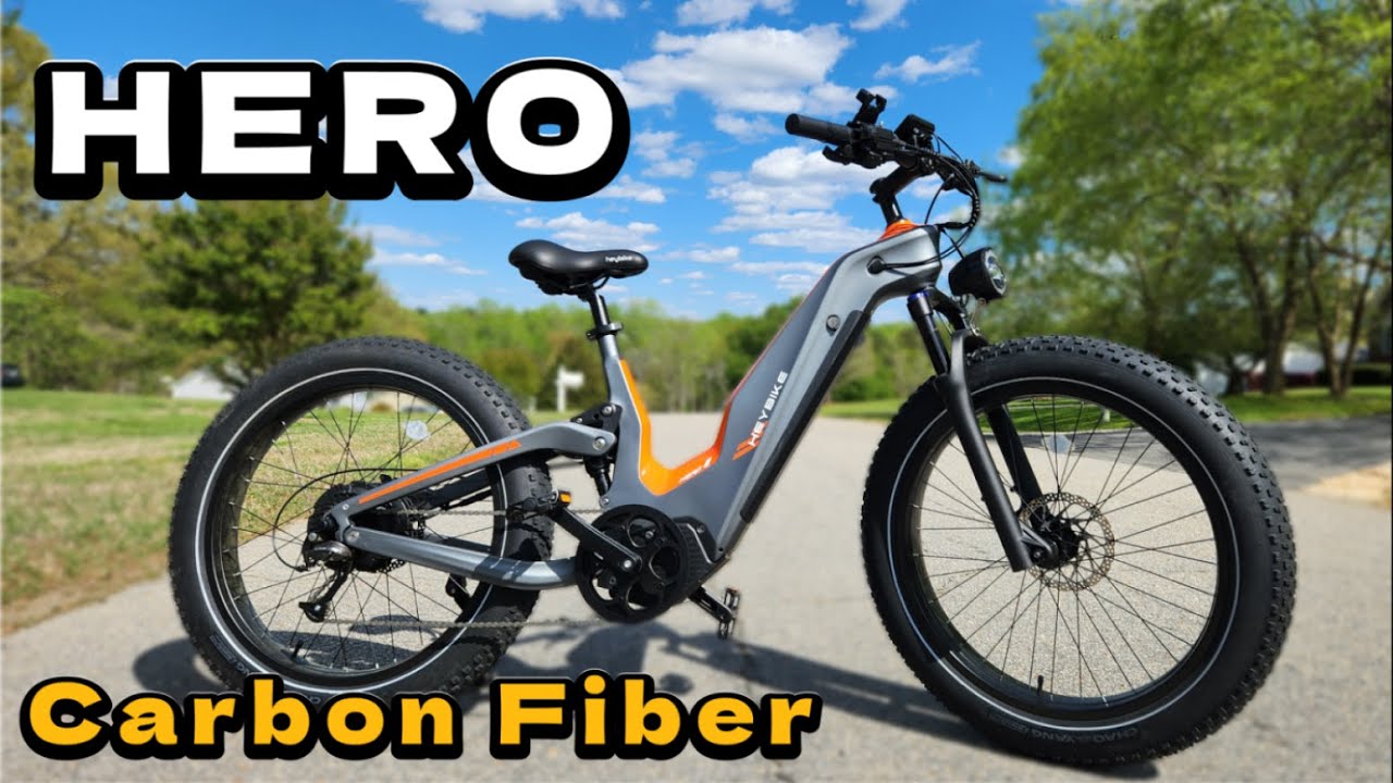 Heybike Hero: Carbon Fiber Frame & Serious Speed