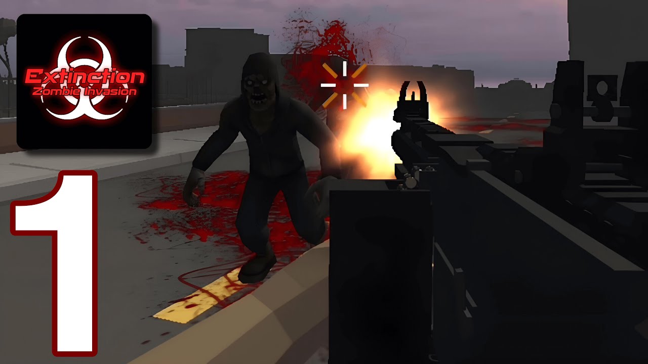 Extinction: Zombies Invasion - Gameplay Walkthrough Part 1 - Island, Survival (iOS, Android)
