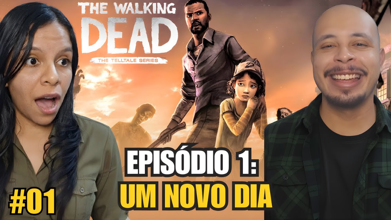 Primeira vez jogando THE WALKING DEAD: Telltale Series | Episódio 1 #01 (Gameplay)