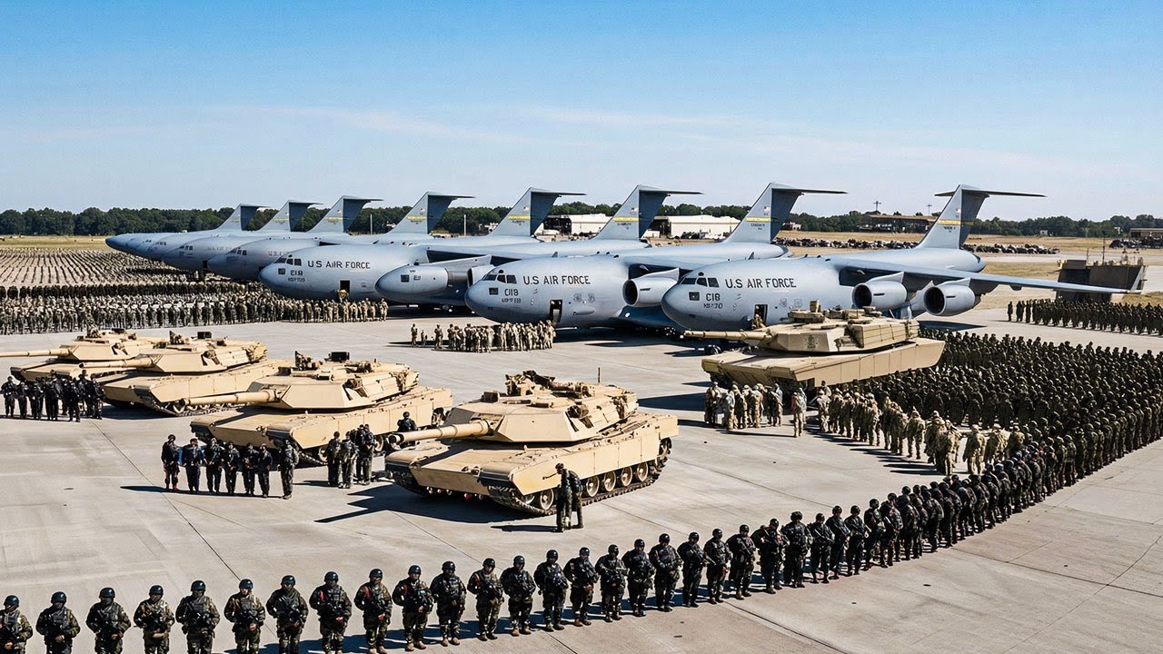 Iran Shocked! 30,000 US Troops and Delta Force Deployed to Middle East