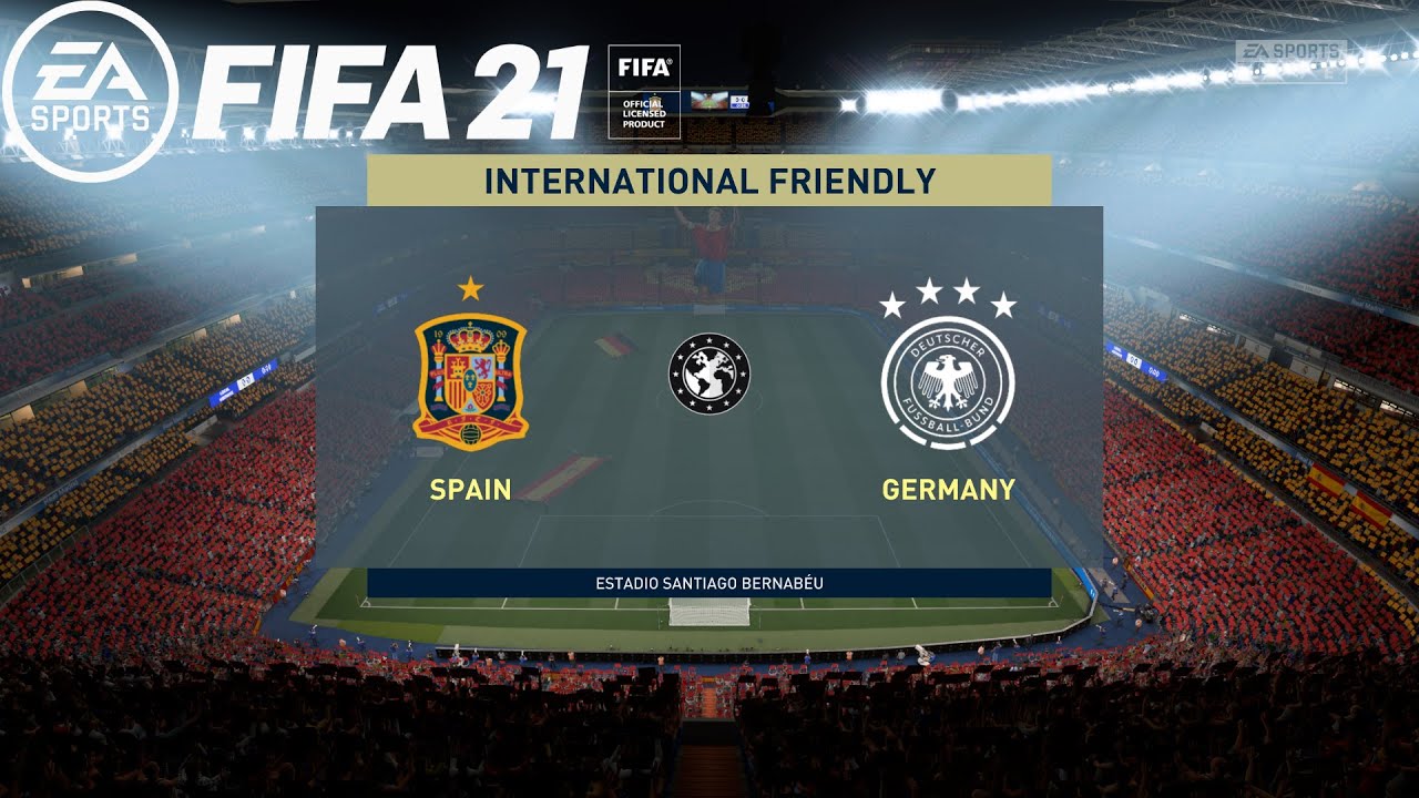 FIFA 21 ! Spain Vs Germany ! UEFA NATIONS LEAGUE ! 18 NOVEMBER 2020