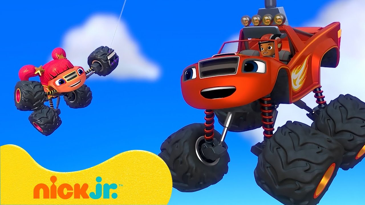 Blaze y Los Monster Machines | ¡Blaze Usa la Ciencia para Volar! | Nick Jr. en Español