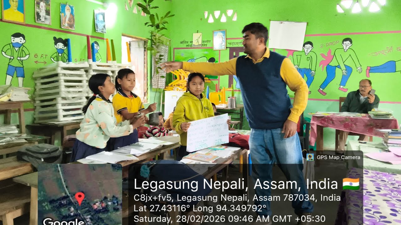 28.2.26 Awareness Education Environment Peace Unity Plantation @ Joypur LP School Moinapara Gogamukh