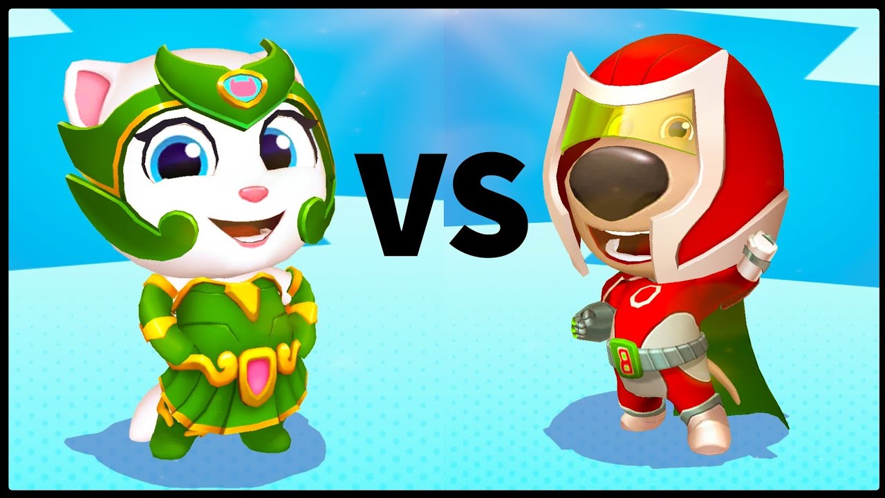 Talking Tom : HERO Dash | Hit 22 Running Raccoons VS DON'T Fall For 45 Seconds | Challenges Gameplay