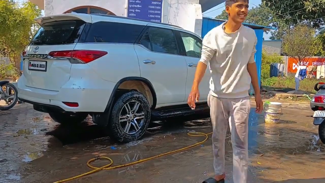 Fortuner Legender cleaning wash✨️🚙.!!