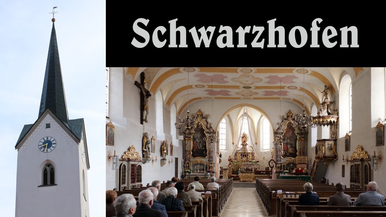 SCHWARZHOFEN (SAD), Pfarrkirche Maria vom Siege - Vollgeläut