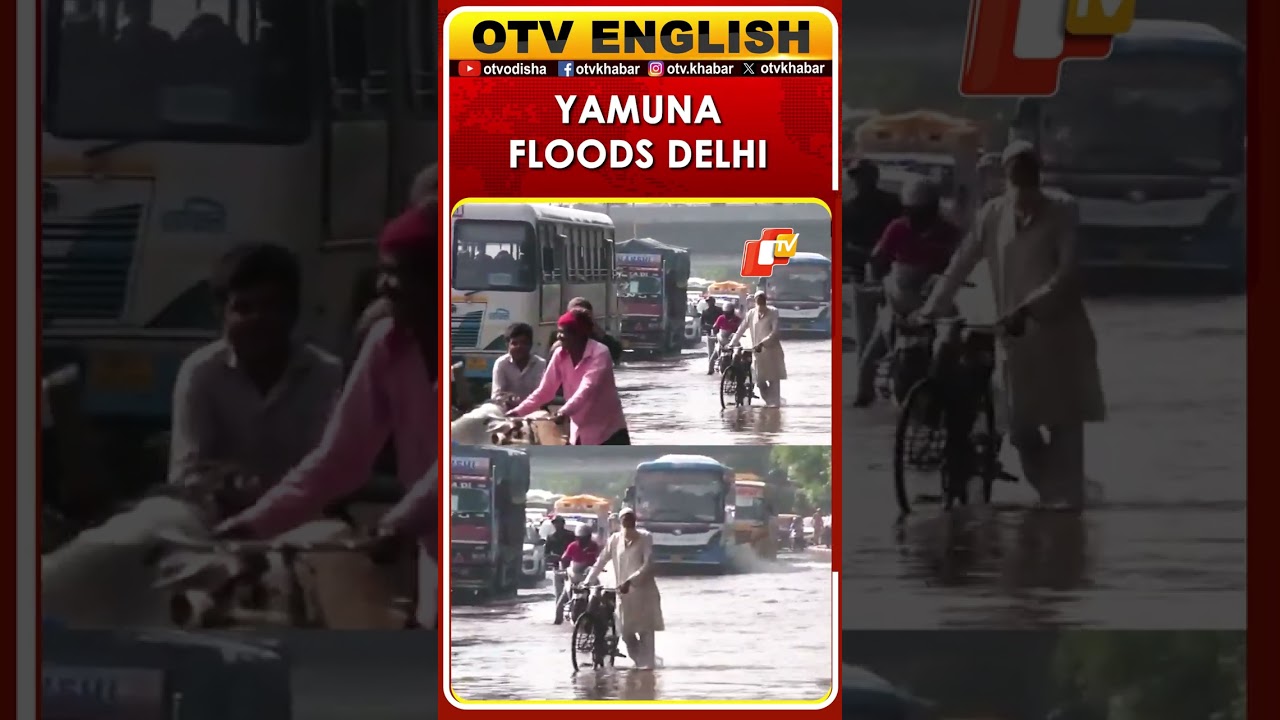Overflowing Yamuna River Triggers Severe Waterlogging In Parts Of National Capital