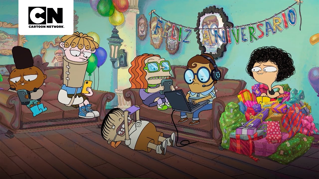 UM ANIVERSÁRIO ONDE TODOS ESTÃO CONECTADOS À INTERNET | IRMÃO DO JOREL | CARTOON NETWORK