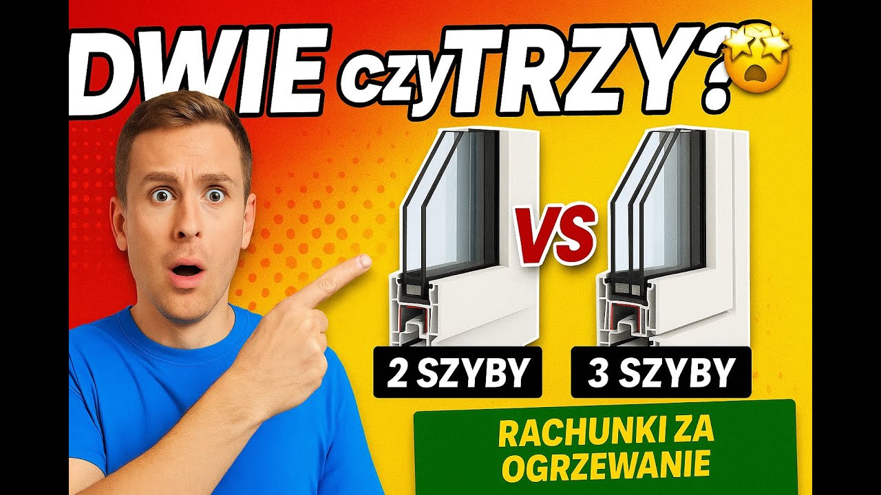 Okna DWU- czy TRZYSZYBOWE? 🔥 Sprawdź, kt&oacute;re naprawdę się opłacają!