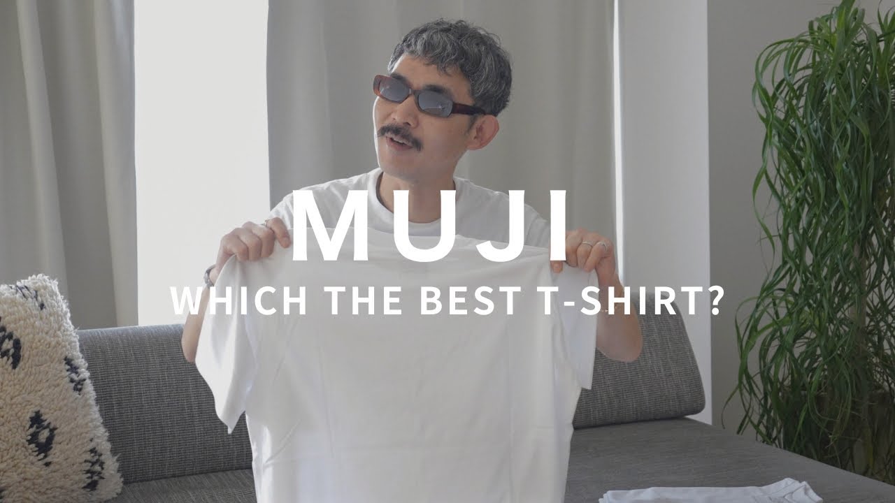 【MUJI Labo】Tシャツを4種類購入して比較！定番アイテムからムジラボまで実際に着用して徹底レビュー【無印良品】