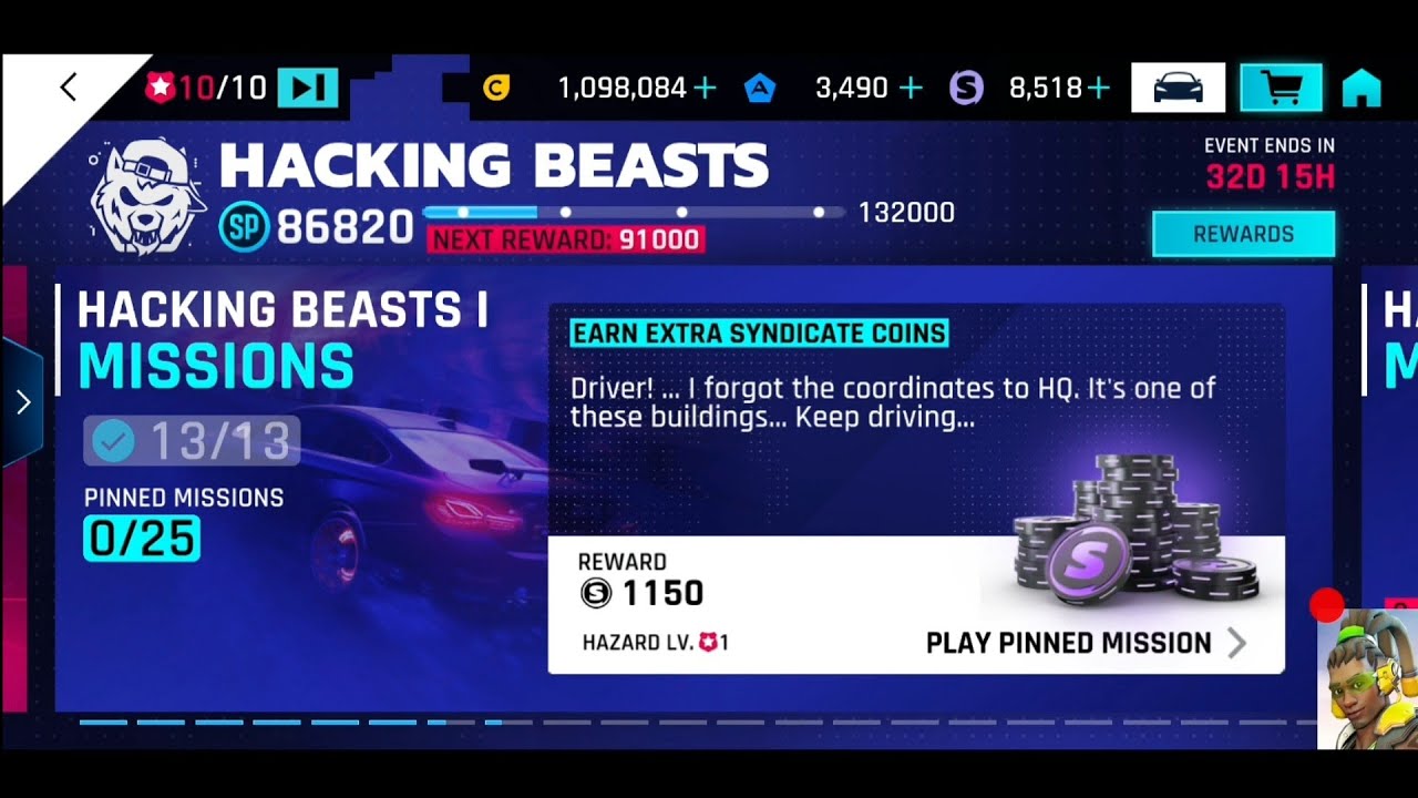 Asphalt 9 Drive Syndicate - Hacking Beasts I - Koenigsegg Jesko event