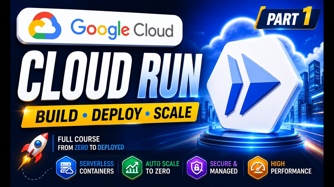 Учебник по Google Cloud Run | Развертывание, масштабирование и переход на serverless 🚀 (Часть 1)