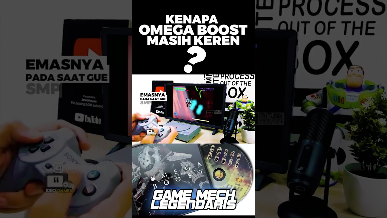 kenapa omega boost ps1 masih keren sampai sekarang ? #youtubeshorts #shorts #videogames