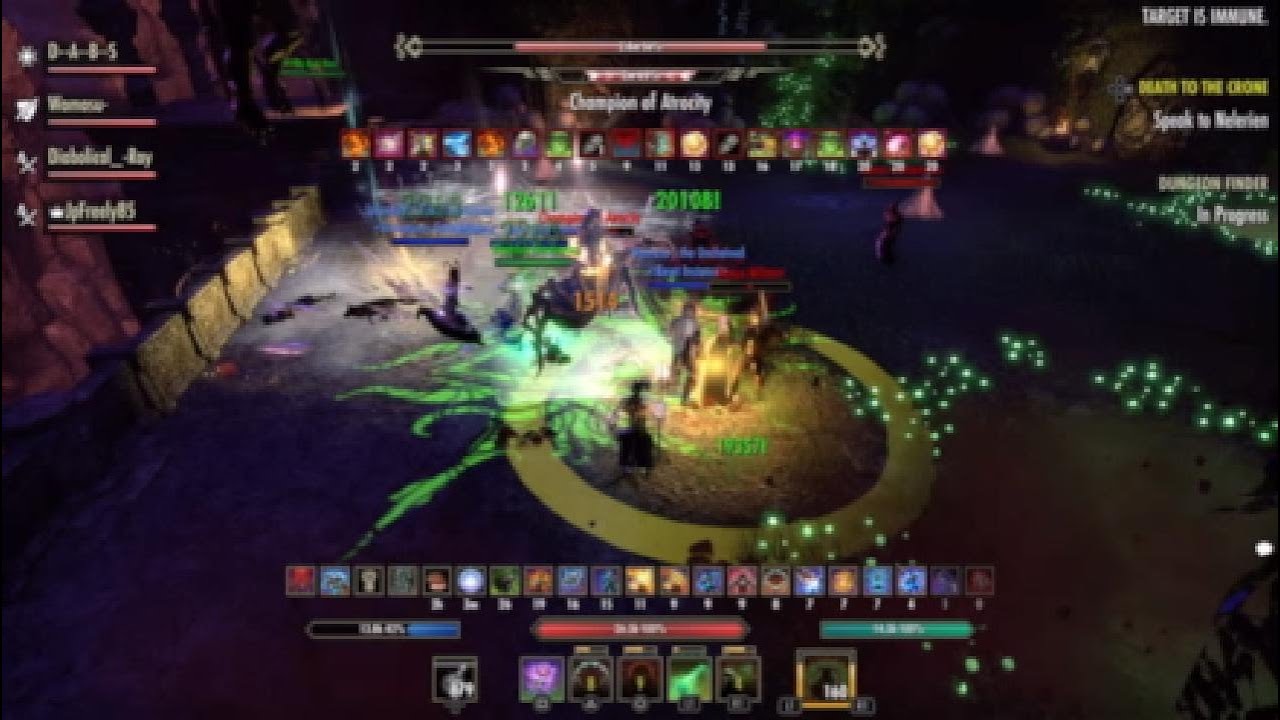 ESO - Unshakeable Fervor (Bedlam's Desciple) #1 - Warden Healer PoV