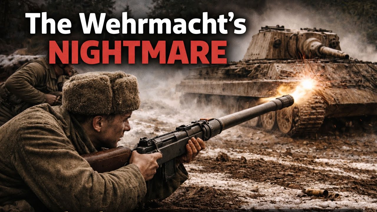Why the PTRD Became the Wehrmacht’s Nightmare and Changed German Tank Design