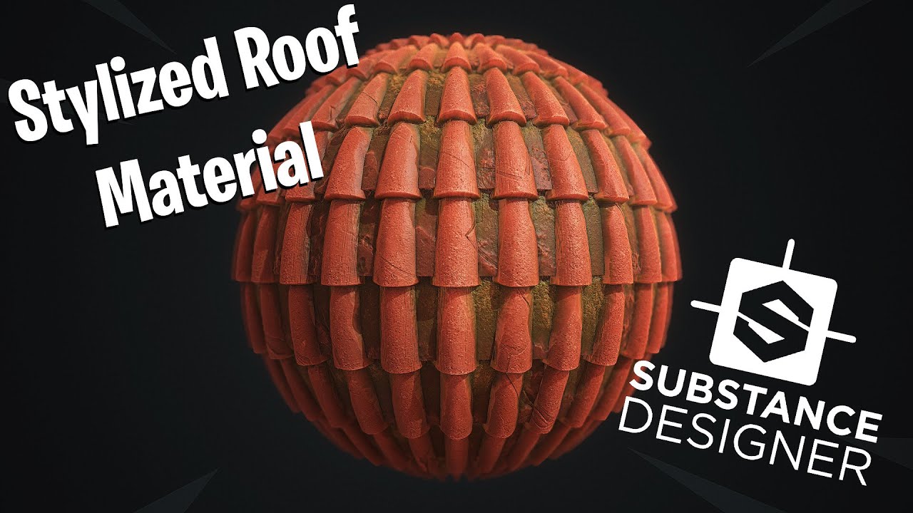 Substance Designer - Stylized Roof Material