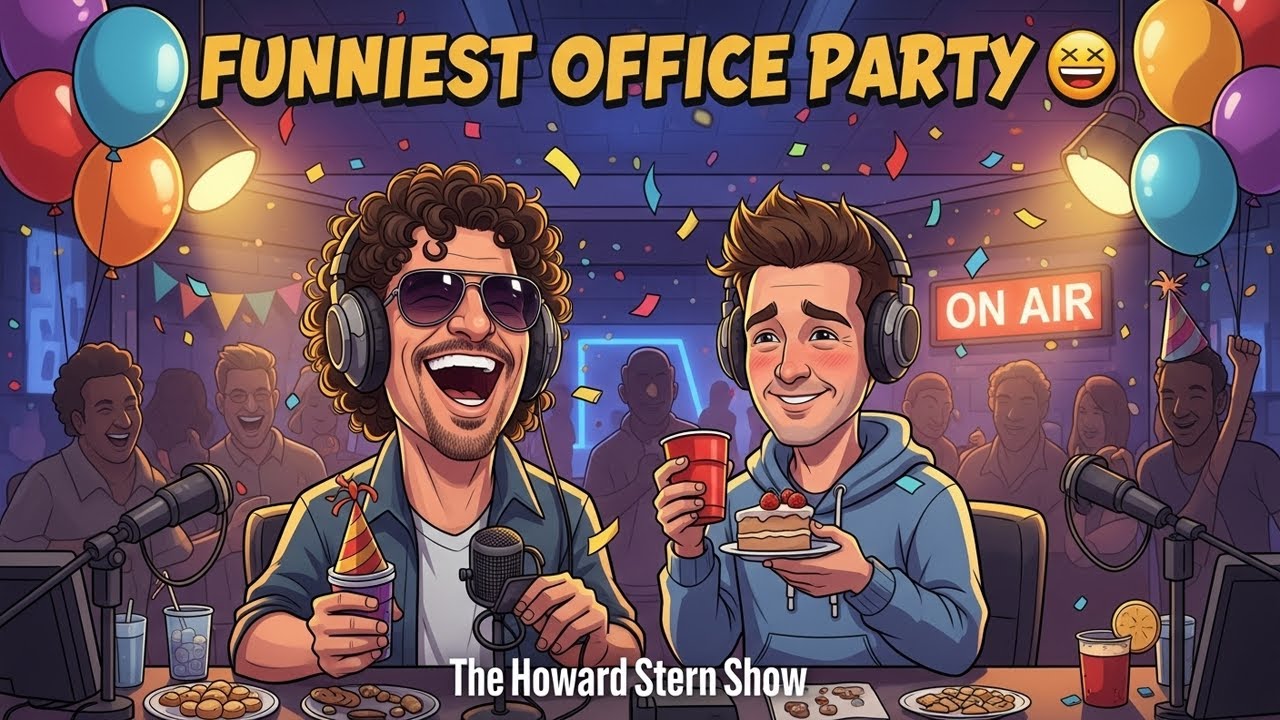 Howard Stern&rsquo;s Funniest Office Party & JD Moments 😂 | The Howard Stern Show