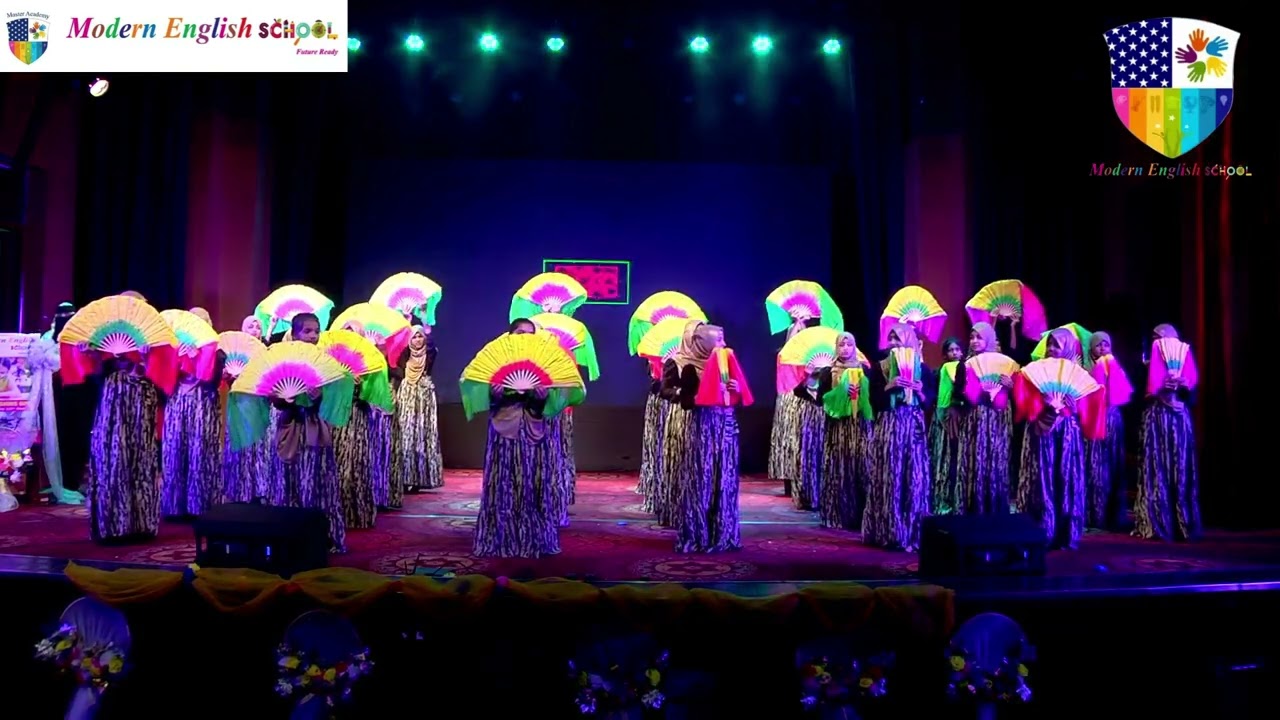 Fan Drill Dance Performance | Fiesta Nexradium 2025–26 | Modern English School Annual Day