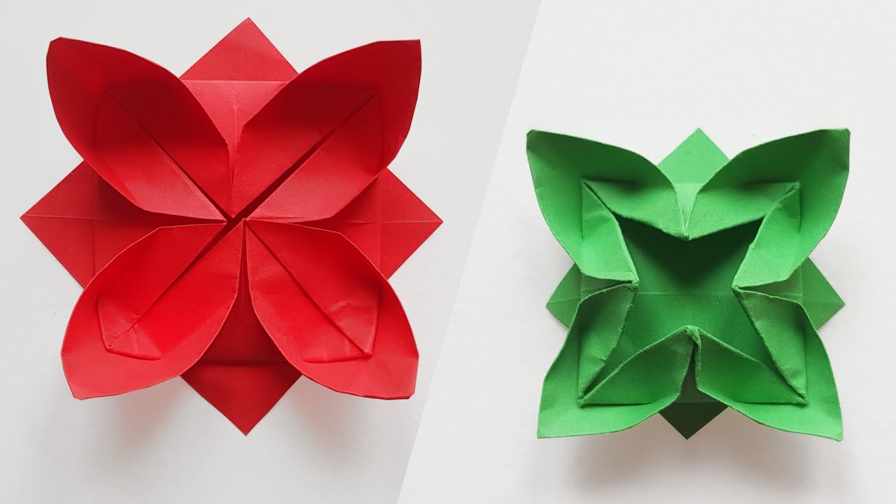 Comment faire une FLEUR DE LOTUS en ORIGAMI
