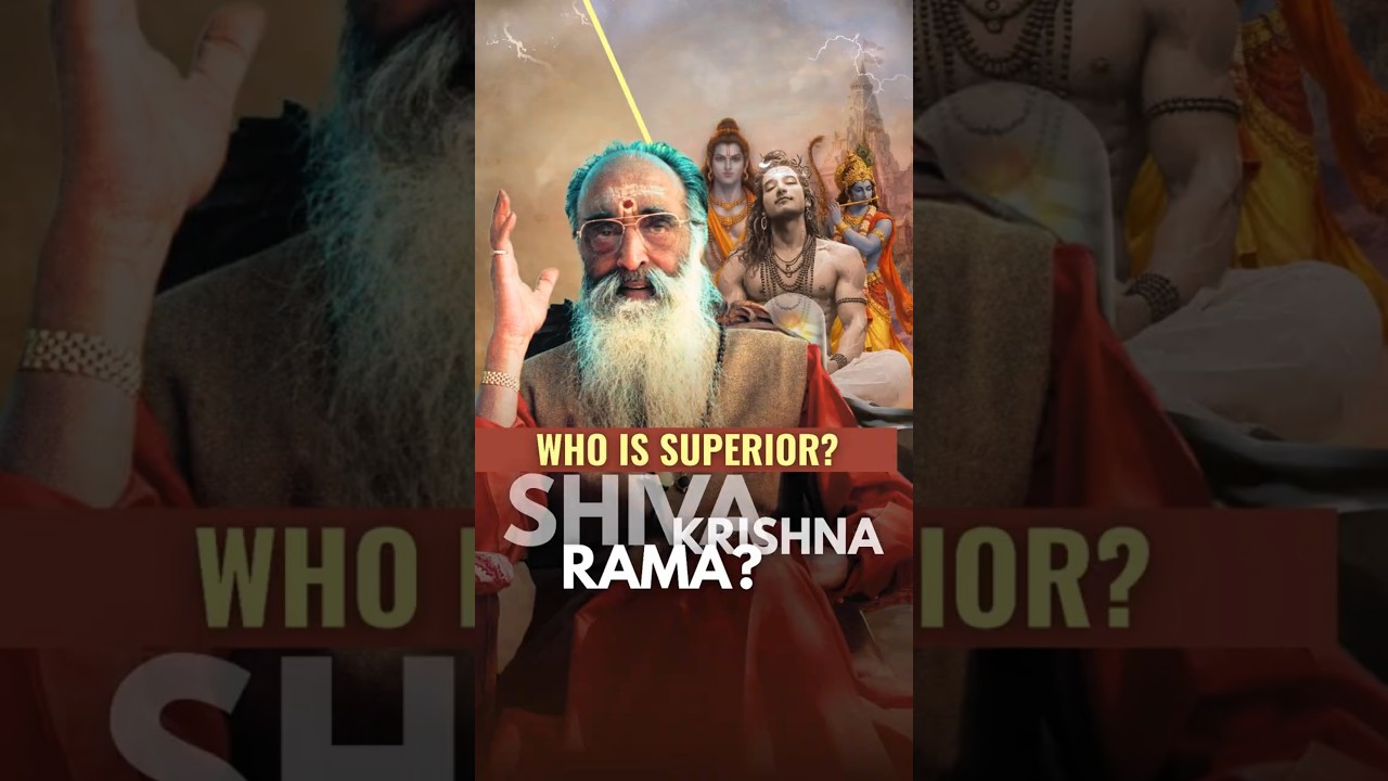 Who is Superior? Shiva, Krishna, Rama? | Swami Chinmayananda Explains