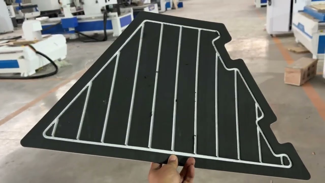 CNC Router Machine with Knife Cutter for EVA Design