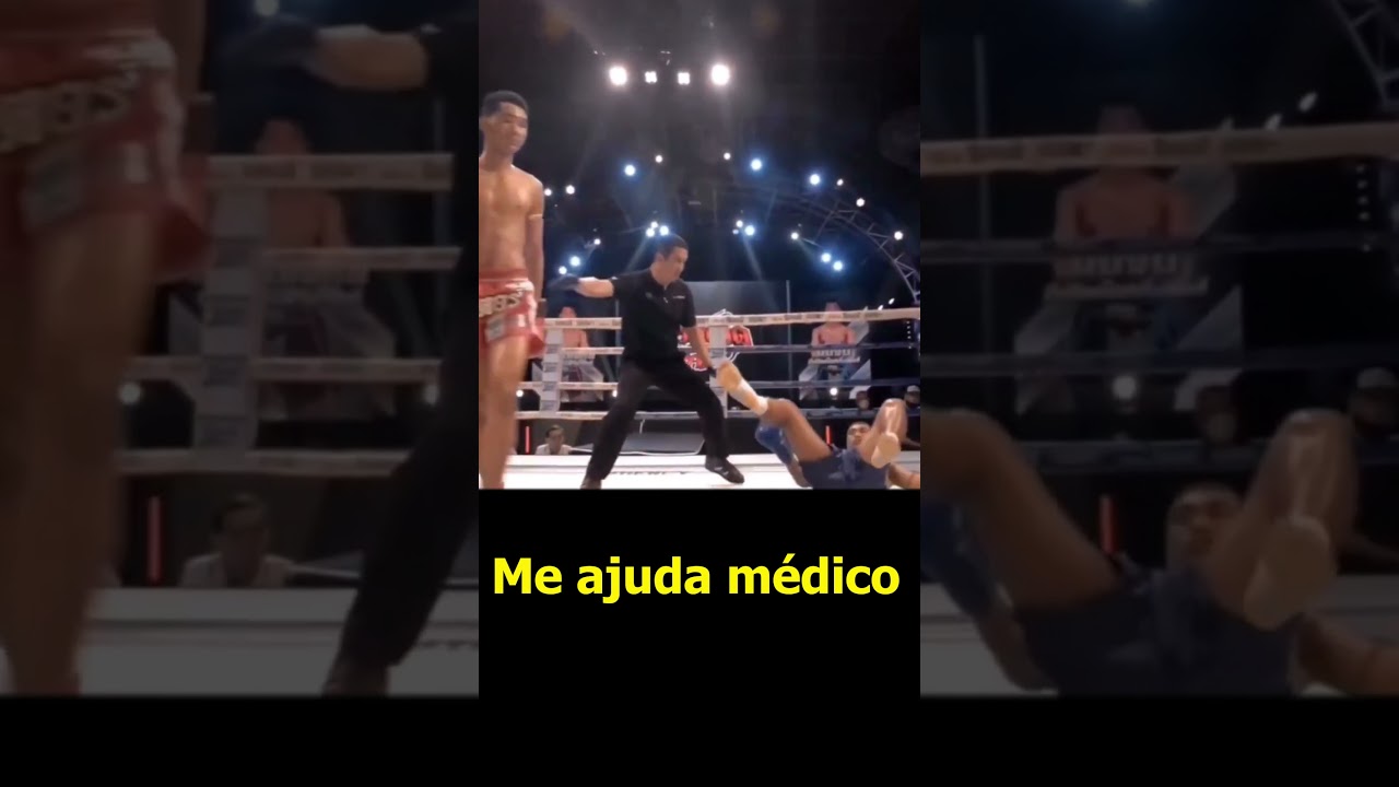 Me ajuda m&eacute;dico 🥊 #ufc #mma #narracaoengracada #nocaute #muaythai #smzinho
