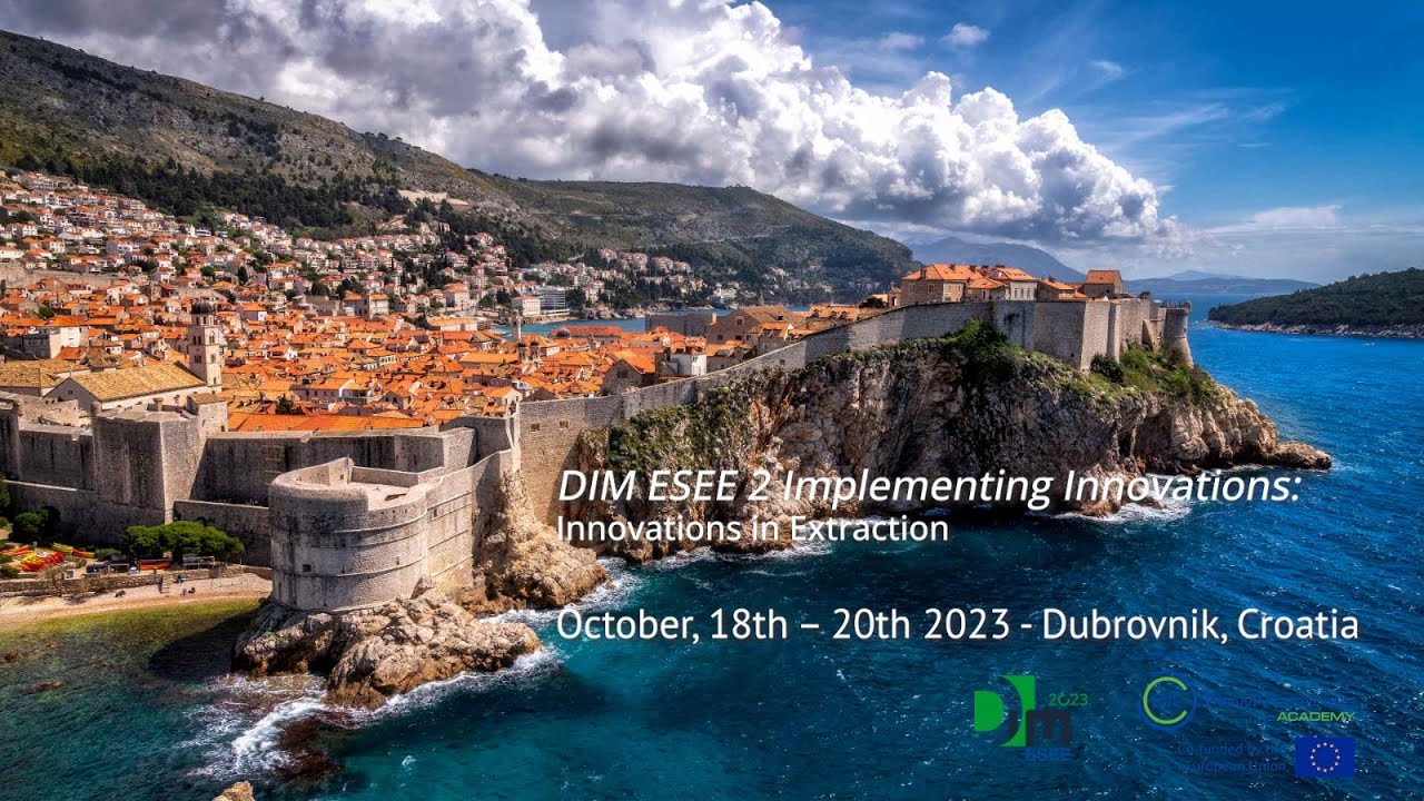 Dubrovnik International Mining School 2023 - DIM ESEE 2 promo video