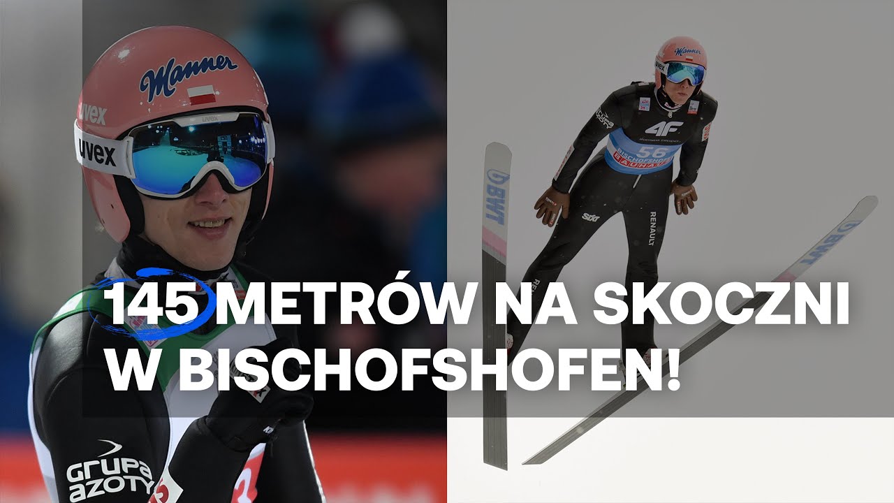 Zobacz kosmiczny skok Dawida Kubackiego, kt&oacute;rym pobił rekord skoczni w Bischofshofen!