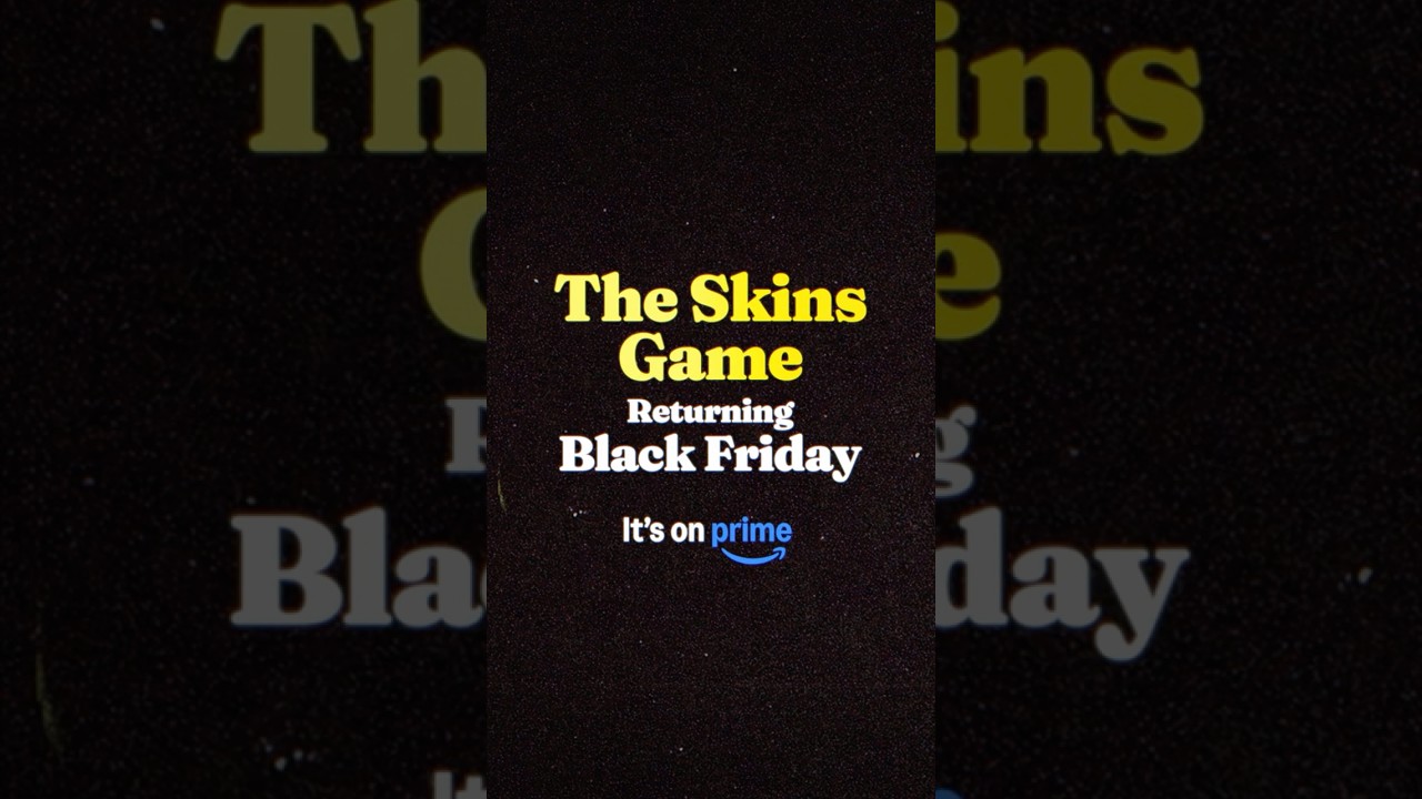 The Skins Game RETURNS on Black Friday 💰