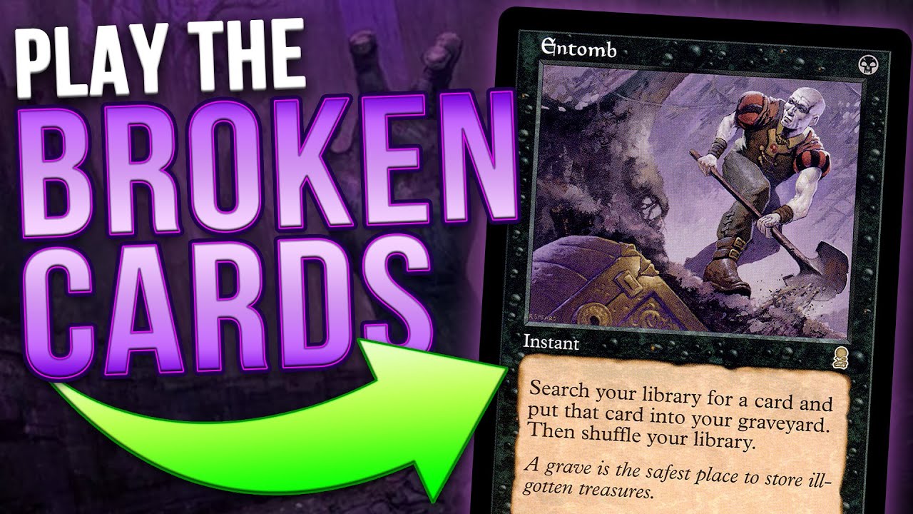 Think It Should Be Banned? PLAY IT! Entomb + Runehorn Hellkite in Legacy TES | Magic: The Gathering
