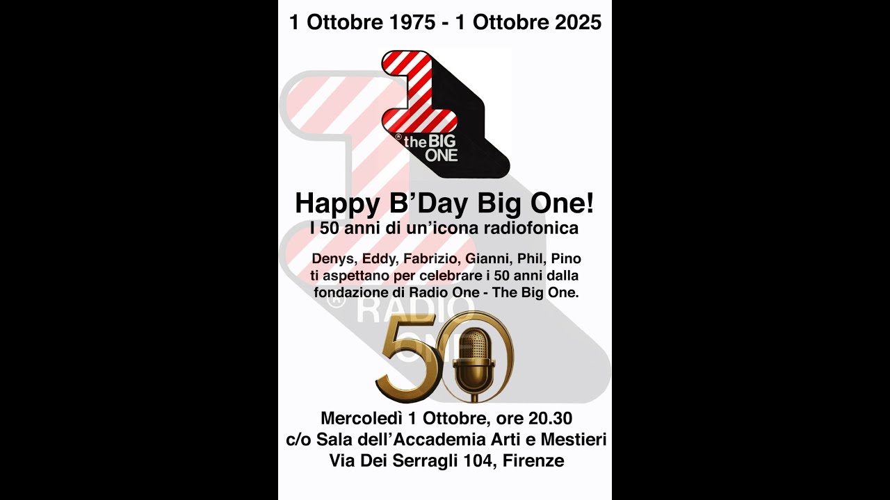 50° RADIO ONE THE BIG ONE