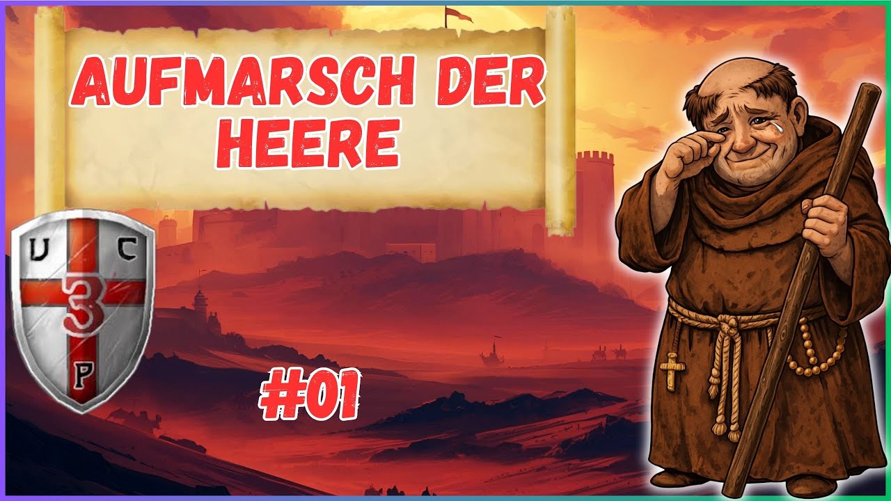 Mission 4: Aufmarsch der Heere #01 I Legendärer Kreuzzugmarsch I Stronghold Crusader
