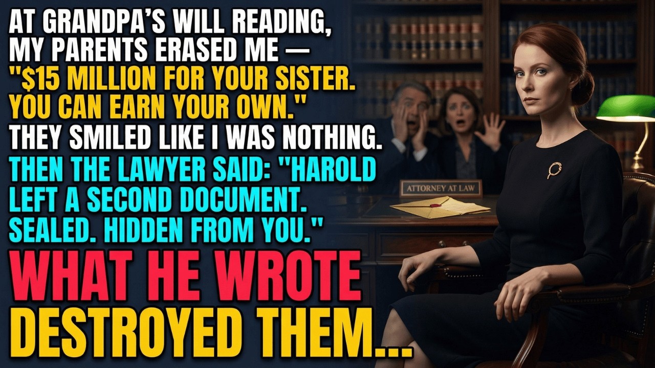 My Sister Got $15 Million. I Got Nothing. Then Grandpa's SECRET Document Was Read Out Loud...