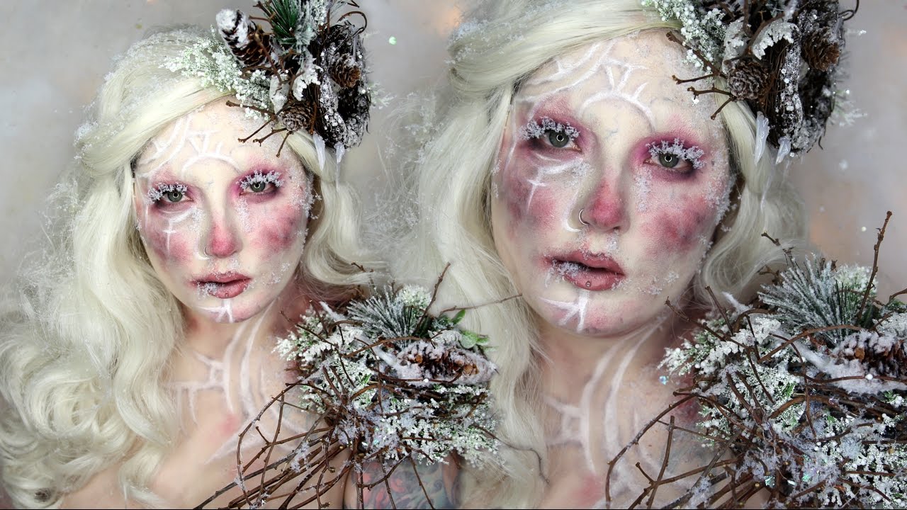 Winter Witch Special FX Makeup Tutorial