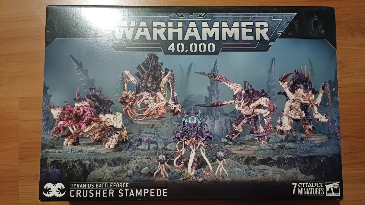 Warhammer 40k Crusher Stampede unboxing deutsch
