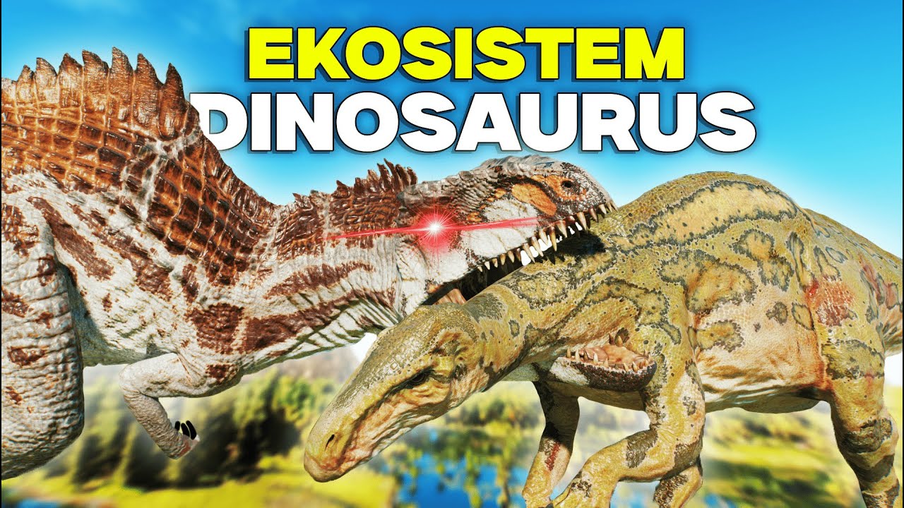 Gue Bikin EKOSISTEM DINOSAURUS Era Cretaceous di Jurassic World Evolution 3