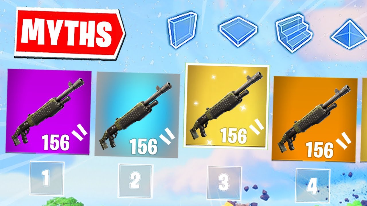 I Busted PUMP SHOTGUN *MYTHS* in Fortnite